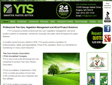 Tablet Screenshot of mntreeservice.com